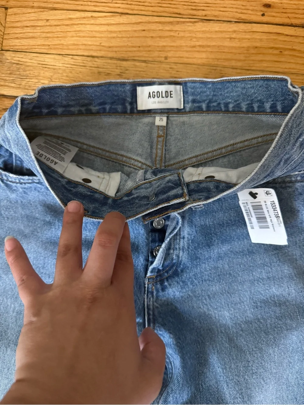 Agolde Riley Jeans - Picture 4 of 6